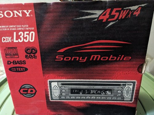 Sony autoradio cdx l350 - autoradio, cdx-l350