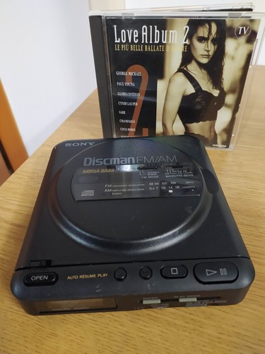 Discman sony t24 lettore - sony, d-t24