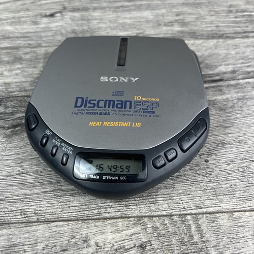 Sony discman esp e301 mega - sony,