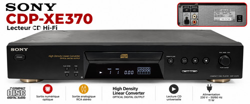 Sony cdp xe370 lettore - sony, cdp-xe370