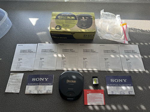 Sony discman 153 lettore - sony,