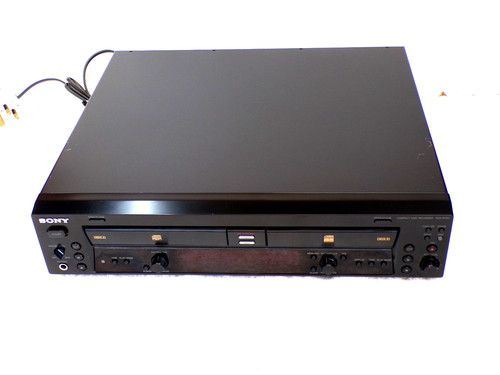 Sony rcd w100 twin deck - rcd-w100,