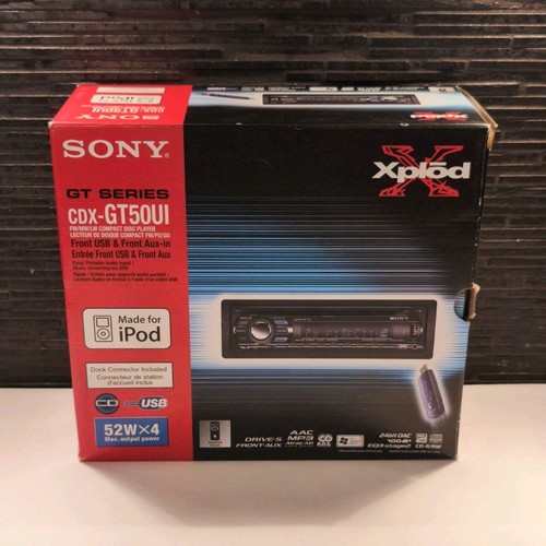 Sony cdx gt50ui xplod ipod - sony, –