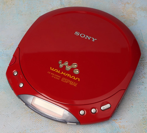 Vintage raro rosso sony - raro,