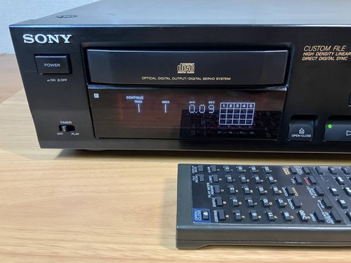 Sony cdp 911 lettore nero - lettore, cd