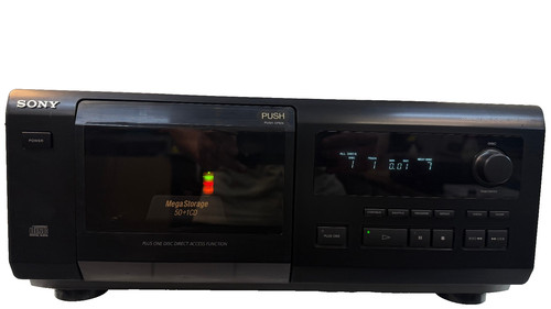 Sony cdp cx571 mega storage - sony,