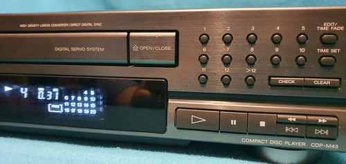 Sony cdp m43 pleyer - cdp-m43, cd