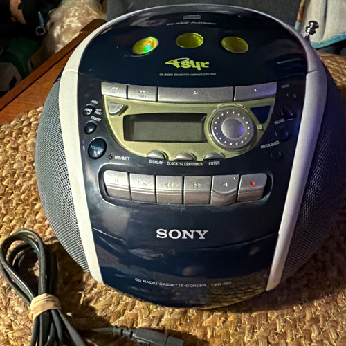 Sony cfd e95 boombox portatile - sony,